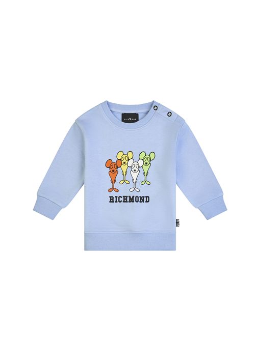 Felpa, bambino, logata. JOHN RICHMOND | RIP25060FECLBL